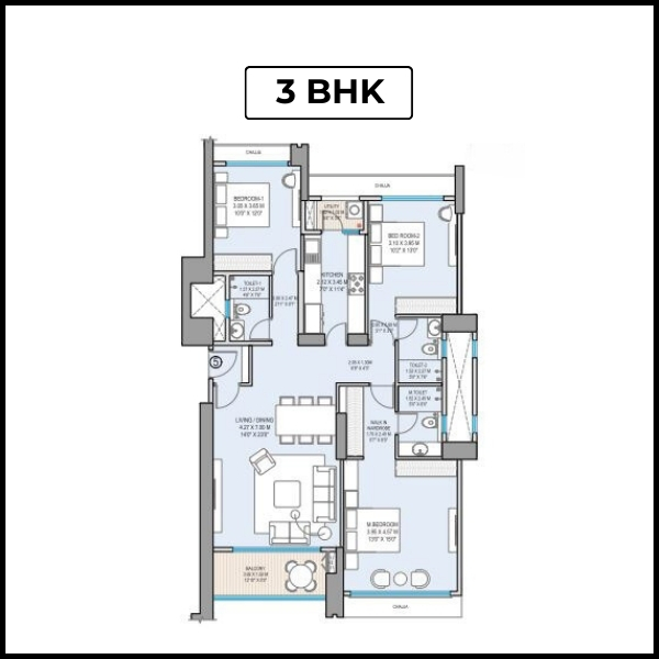 3 BHK